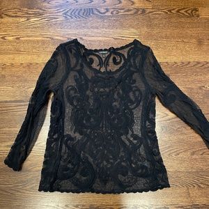 Express lace top